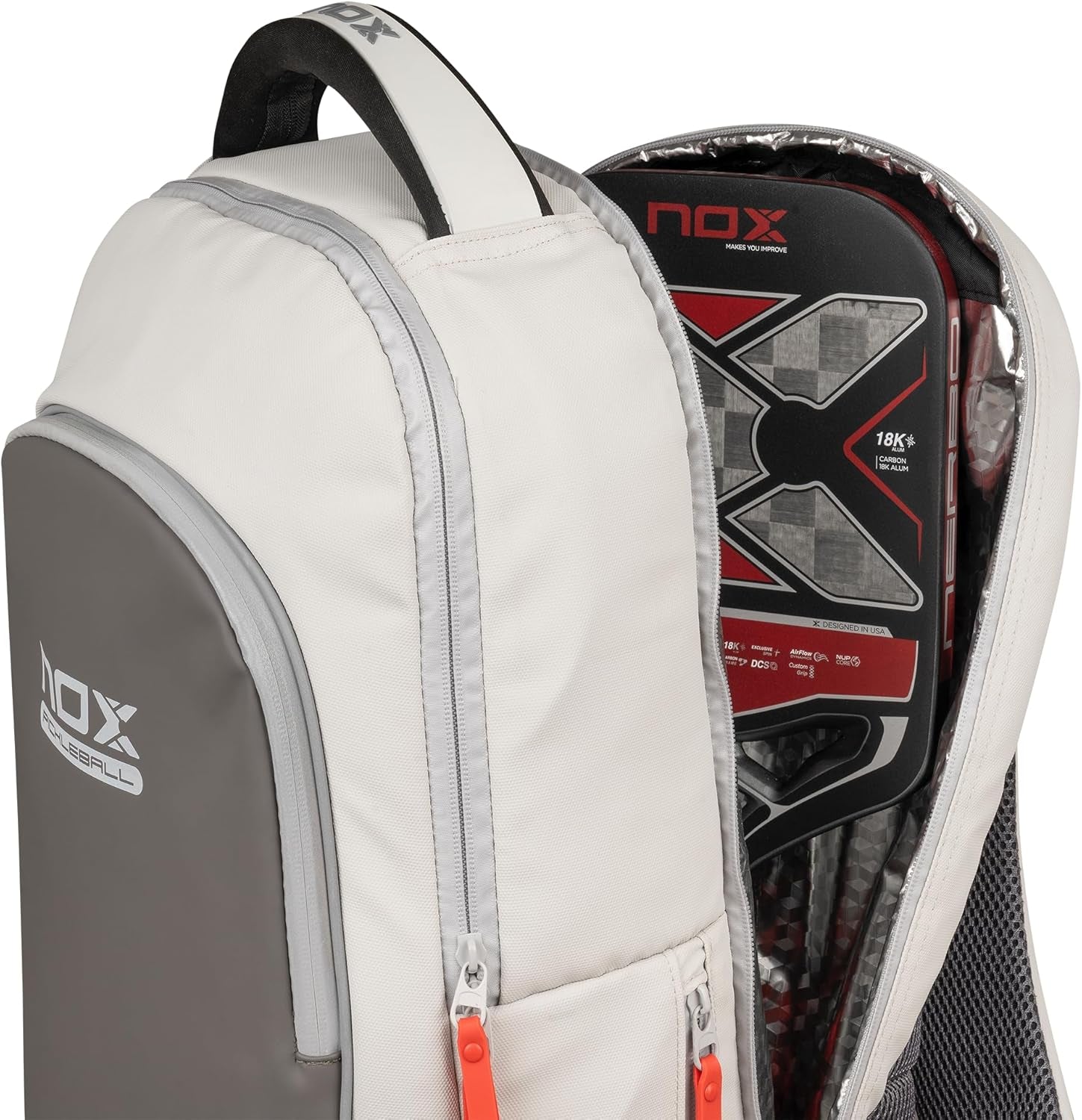 Pickleball Backpack Pro 2025 | 28L Pickleball Bag W/ Thermotech | Versatile Pickleball Backpack | Separate Shoe Compartment & Padded Straps | Ideal Pickleball Bags for Men and Pickleball Bag for Women