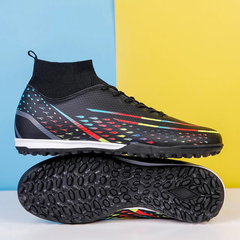 Original Men Soccer Shoes AG/TF Children Football Shoes Youth Football Boots Comfortable Athletic Training Cleat